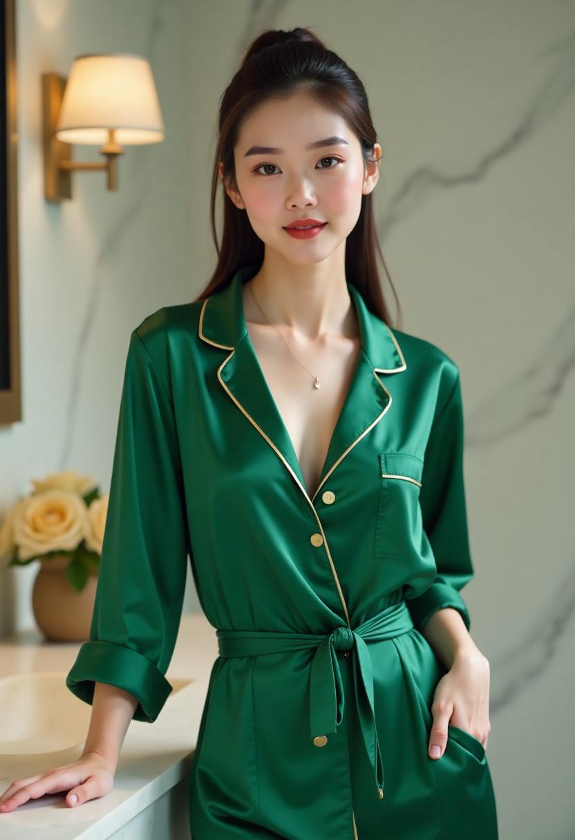 短剧《月亮落在工位上》竖版海报
